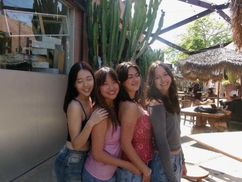 Bigs and littles at a PACT social event